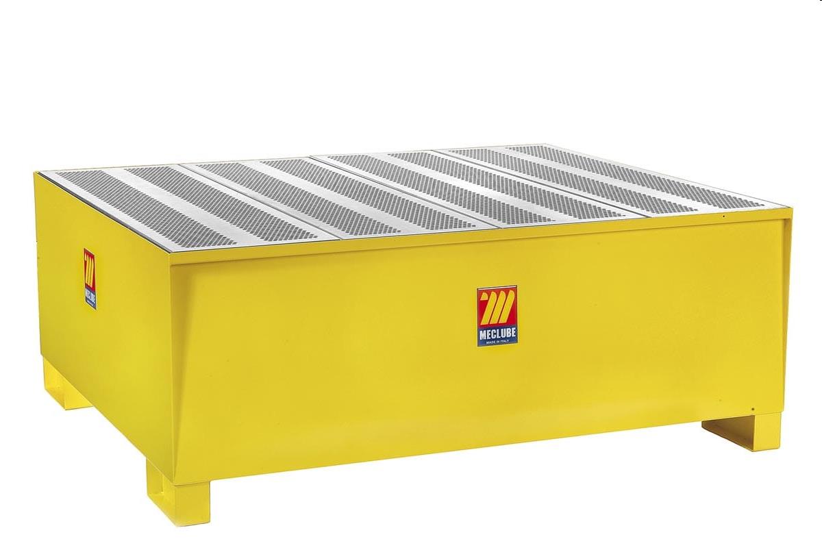 Olie opvangbak voor 1 x 1000 ltr. vat