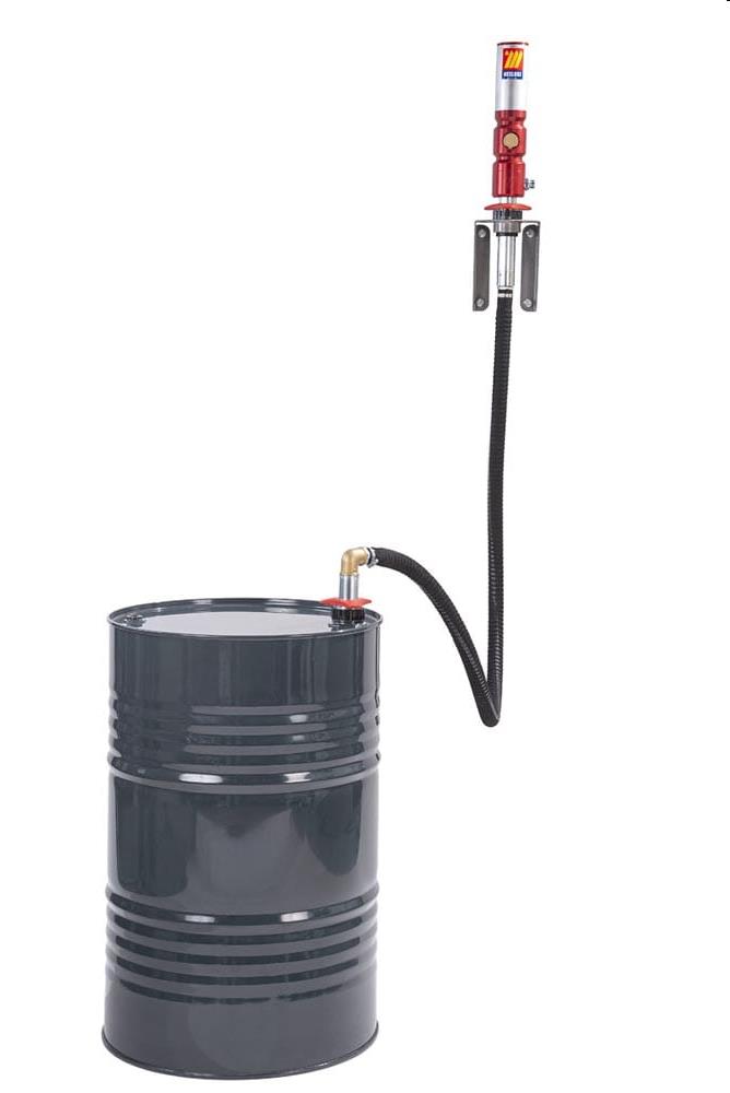 Pneumatische oliepomp 8:1, wandmontage,  180-220 ltr