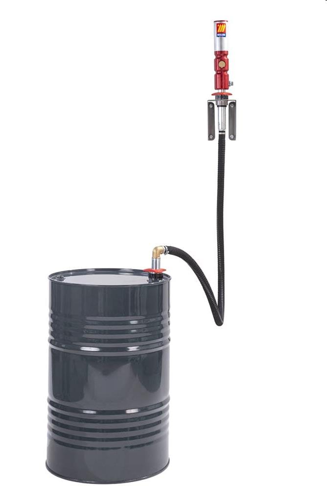 Pneumatische oliepomp 5:1, wandmontage,  180-220 ltr