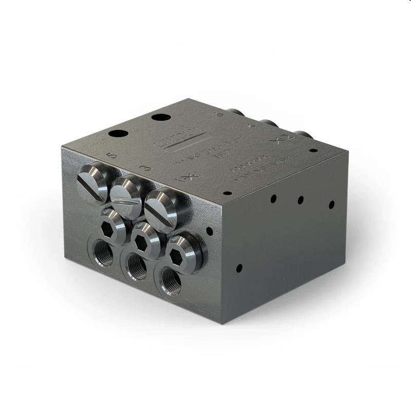 Lincoln SSVD verdeler 6 uitgangen staal