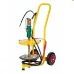 Pneumatische vetpompen verrijdbaar