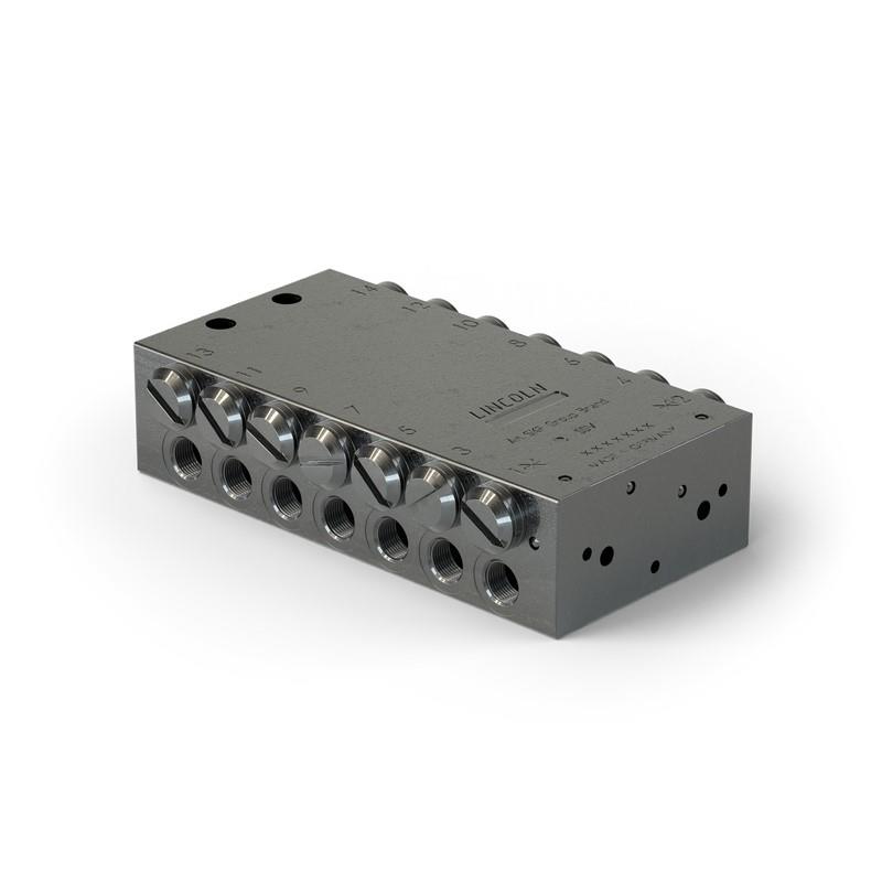 Lincoln SSV verdeler 14 uitgangen staal