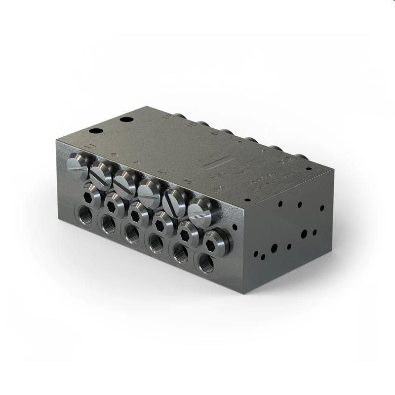 Lincoln SSVD verdeler 12 uitgangen staal