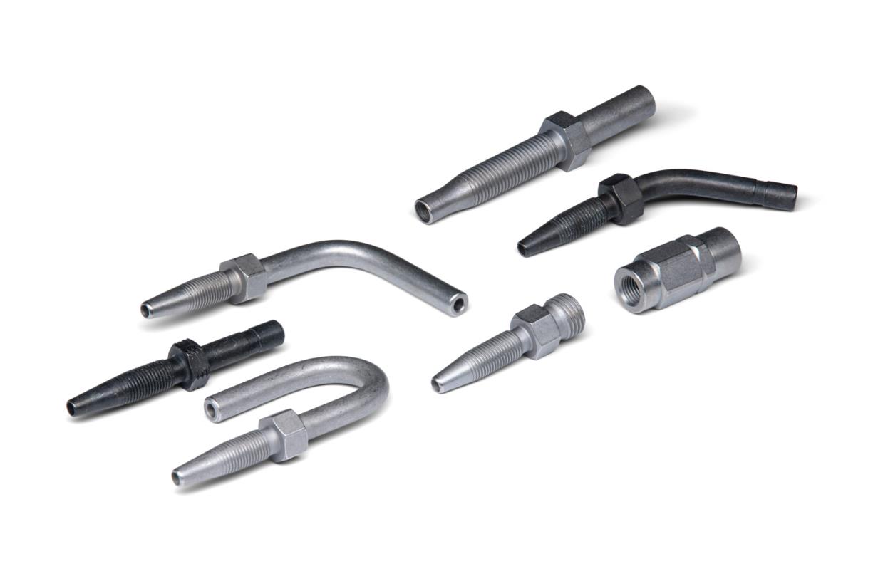 Schroefhulzen + Pijpeinden HD slang