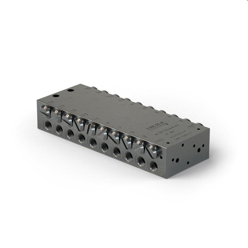 Lincoln SSV verdeler 20 uitgangen staal