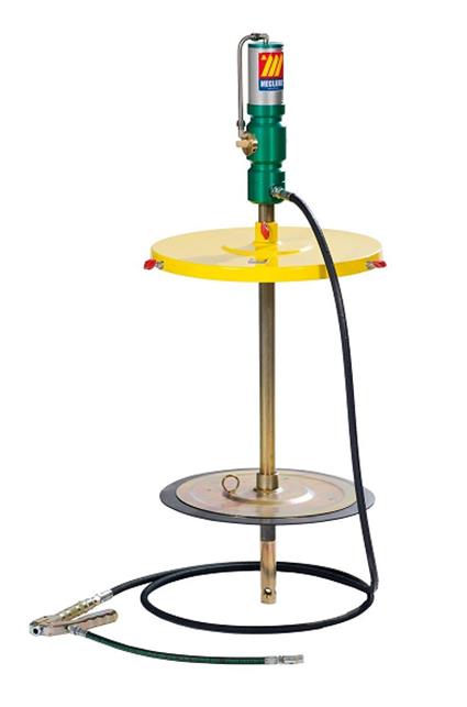 Pneumatische vetpomp set 14:1 50-60 KG Ø370-420 mm