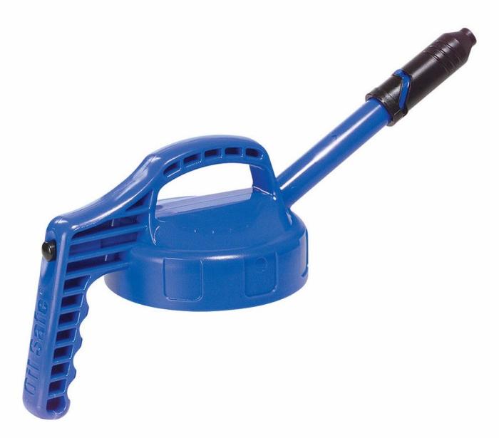 OilSafe Deksel met lange tuit blauw
