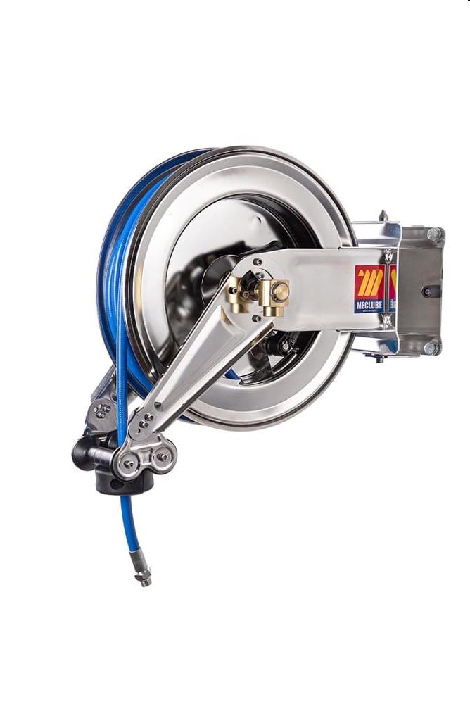 RVS304 waterhaspel 20 bar, 15mtr. ø 8x12 slang