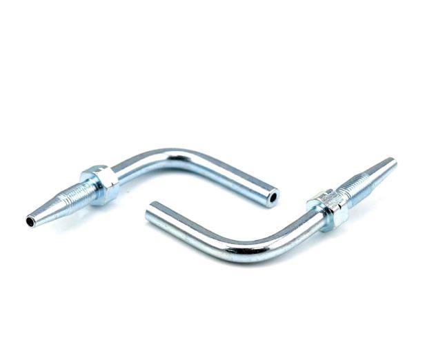 Pijpeind 6mm 90 gr. H=17 L=28