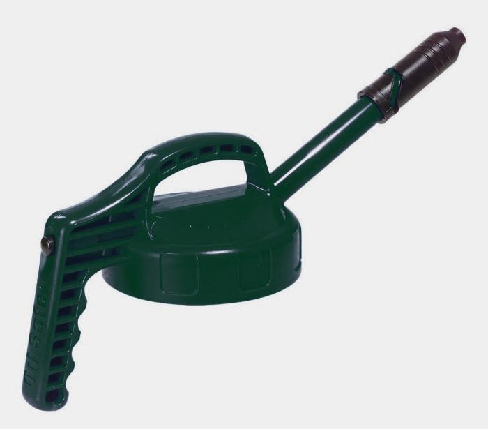OilSafe Deksel met lange tuit donkergroen