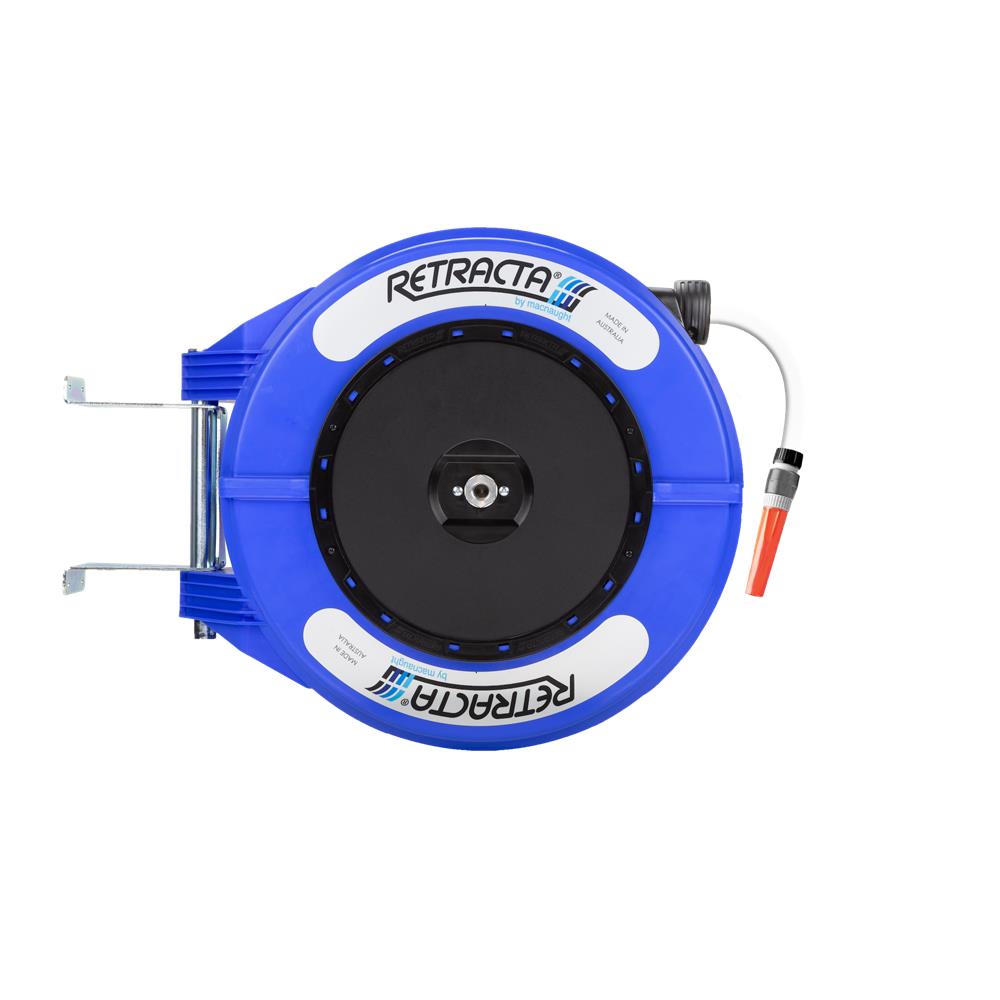 Retracta R3 Premium veerbediende waterhaspel met 20m x 1/2 " slang (blauw)