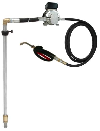 Elektrische oliepomp Mato EP100 incl. zuigbuis 200 ltr. drum en afgifte slangen en doseerpistool