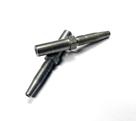 Pijpeind 10 mm AF 6,3 L=30