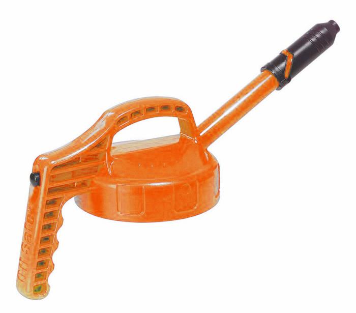 OilSafe Deksel met lange tuit oranje