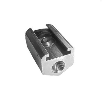Mondstuk duw/trek voor Ø 16mm vlaknippel 1/8"BSP