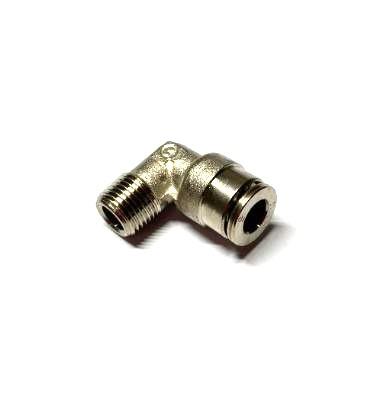 Haaks insteekkoppeling 6 R1/8"