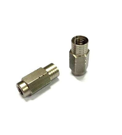 RVS Schroefhuls HAF4  passend op HD slang 8,6 x 4