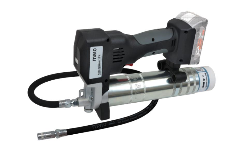 Accu vetspuit 18V Li-Ion, geschkikt voor Lube Shutte patronen